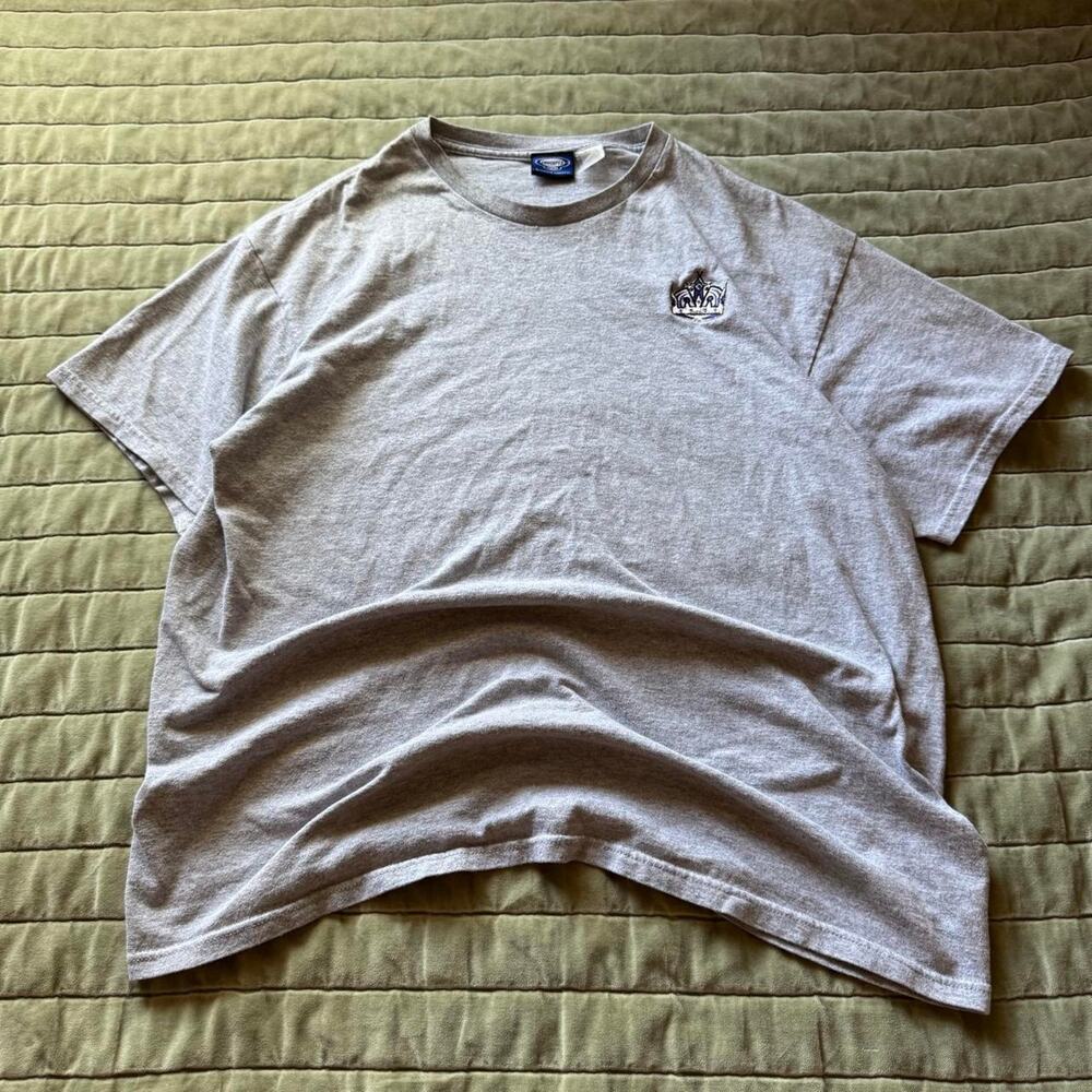 Vintage y2k Concepts Sport Los Angeles Kings 2000s Crown Graphic Tee Gray XL